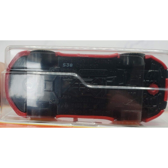 Matchbox Porsche 911 Carrera Cabriolet Red W/ Bronze 10 Spoke Wheels SHORT CARD - Picture 8 of 8